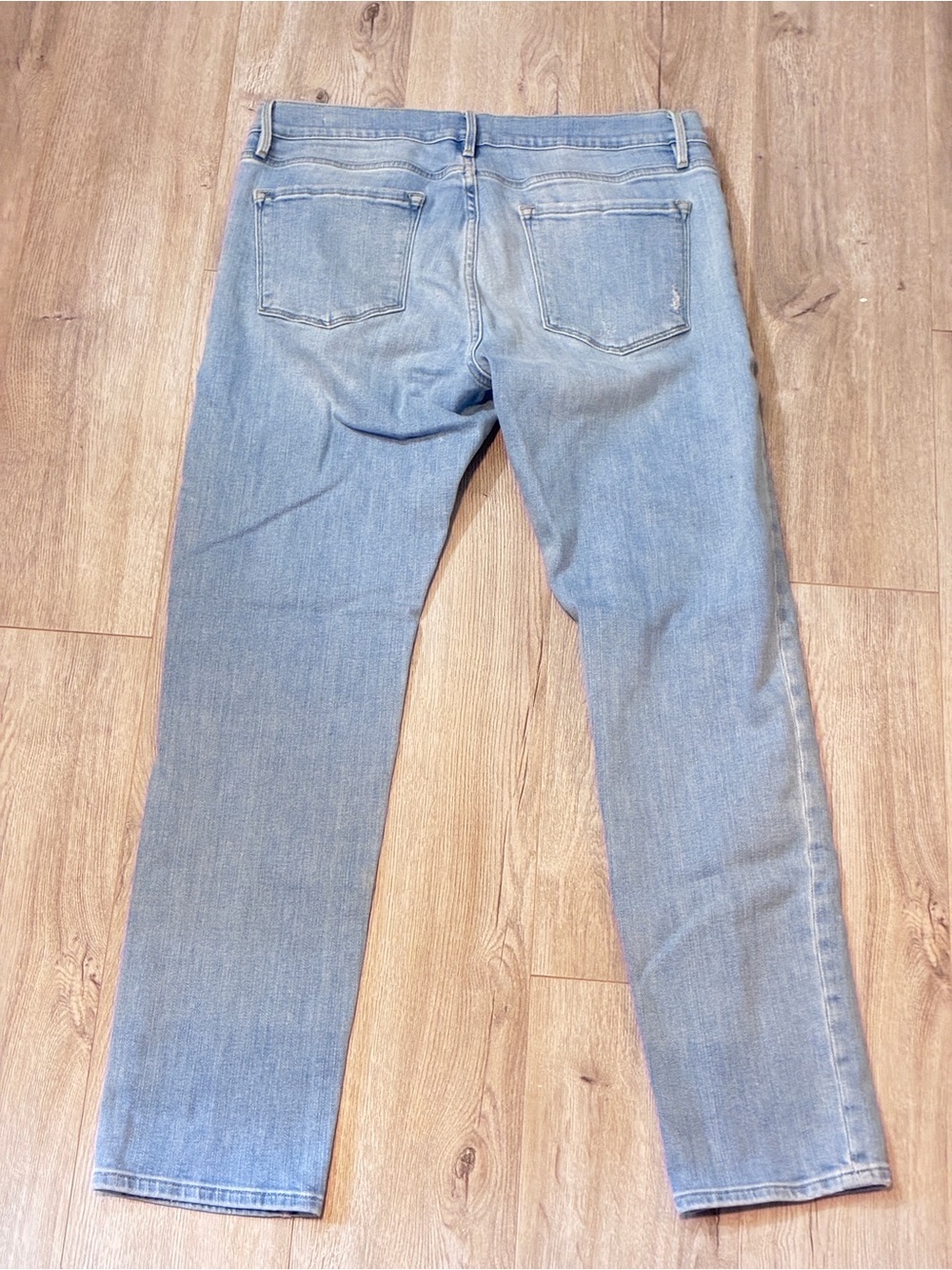 FRAME Le Garçon 29 Light Wash Boyfriend Jeans Mid Rise Denim - Picture 9 of 9